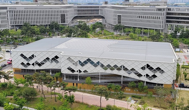 ▲ 정부세종청사 BRT 환승센터주차장 전경.ⓒ행복청