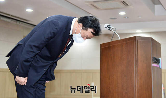 ▲ 정호영 보건복지부장관 후보자.ⓒ이기륭 기자