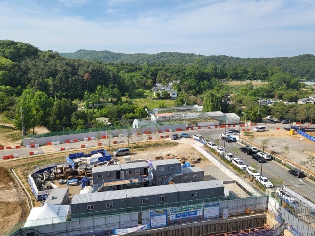 ▲ 2020년 CM 발주 현장인 성남금토 공공주택지구 현장. ⓒ한국토지주택공사