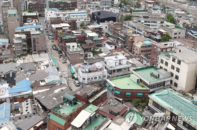 ▲ 서울의 한 빌라촌. 220525 ⓒ연합뉴스