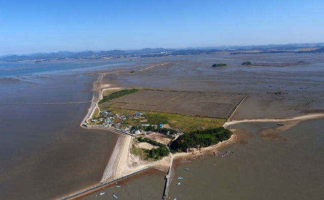 ▲ 서천 유부도.ⓒ해수부