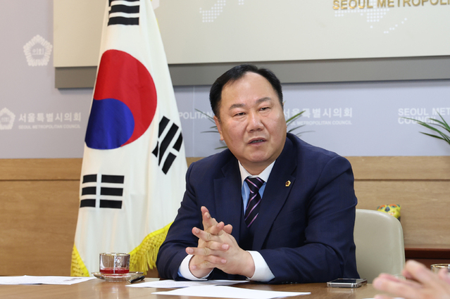 ▲ 김인호 서울시의회 의장 ⓒ서울시의회