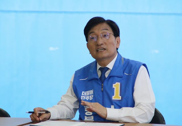 ▲ 노영민 더불어민주당 충북지사 후보.ⓒ노영민 후보 선거 캠프