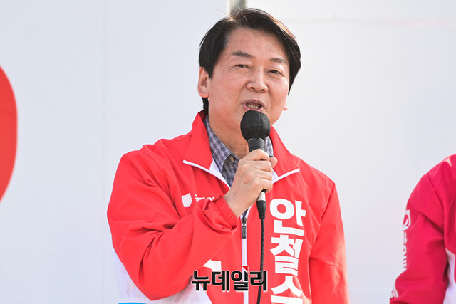 ▲ 안철수 국민의힘 경기 성남 분당갑 국회의원 후보.ⓒ강민석 기자
