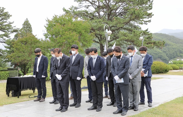 ▲ DGIST(총장 국양)는 호국보훈의 달을 맞아 6월 7일 경북 칠곡군에 위치한 다부동전적기념관을 방문했다.ⓒDGIST