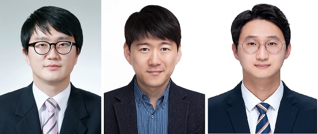 ▲ 왼쪽부터 김영찬 교수, 김주원 교수, 권구영 교수.ⓒ동국대 WISE캠퍼스