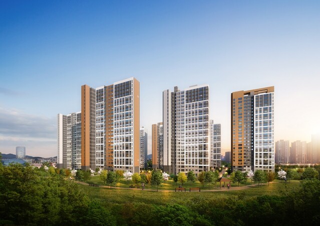 ▲ '리듬시티 우미린' 투시도ⓒ우미건설