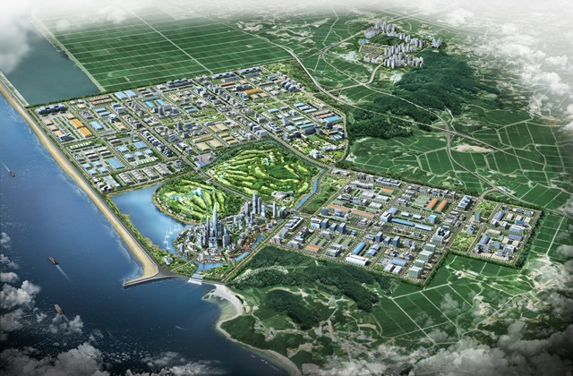 ▲ 충남 당진시 석문국가산업단지 조감도. ⓒ한국토지주택공사