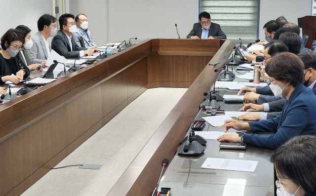 ▲ 김영환 충북지사직 인수위원회가 13일 ‘제1차 충북도지사직 인수위원회 추진상항 보고회’를 가졌다. ⓒ김영환 충북지사직 인수위원회