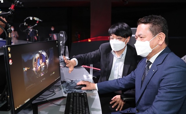 ▲ 인천공항 제1여객터미널 공간개발을 위한 인천공항공사-라이엇게임즈 업무협약식.ⓒ인국공