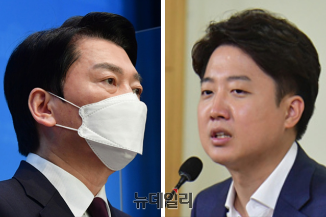 ▲ 안철수 국민의힘 의원(왼쪽)과 이준석 국민의힘 대표. ⓒ뉴데일리 DB