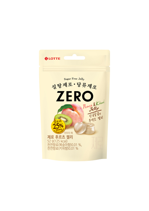 ▲ 롯데제과 제로 후르츠 젤리. ⓒ한솔제지