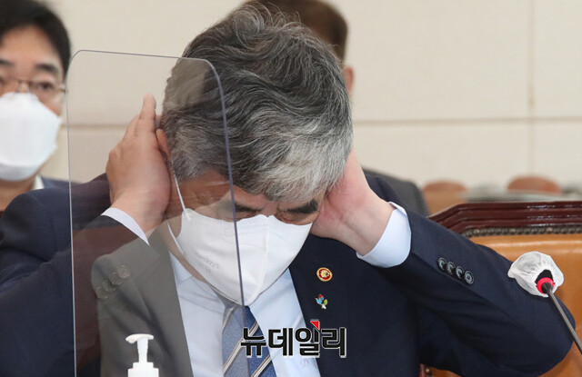 ▲ 한상혁 방송통신위원회 위원장. ⓒ뉴데일리DB