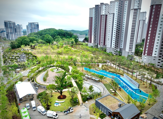 ▲ 인천 검단신도시 아라센트럴파크. ⓒ한국토지주택공사