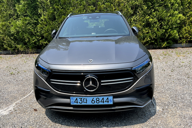 ▲ 벤츠 EQA 모습. ⓒ김재홍 기자