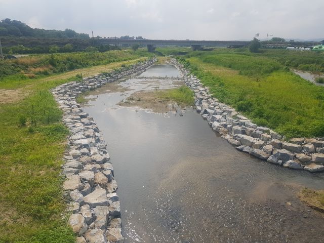 ▲ 석화천 생태하천 복원.ⓒ청주시