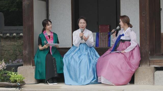 ▲ 문화재청 궁능유적본부 조선왕릉중부지구관리소는 지난 18일 대담과 공연을 접목한 '세계유산 선릉의 향(響); 한복과 악학궤범의 향연'을 선보였다.ⓒ문화재청