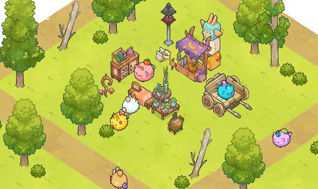 ▲ 온라인 게임 '액시 인피니티' 화면. 해당 게임업체는 북한 해커들에게 암호화폐를 탈취당한 바 있다. ⓒ뉴시스. 무단전재 및 재배포 금지.