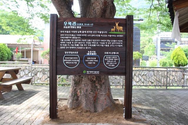 ▲ 달성군(군수 김문오)이 지난 21일 마을의 역사, 유래, 설화, 자랑거리 등을 담은 지명유래안내판을 9개 읍·면별 1개소씩 설치했다고 밝혔다.ⓒ달성군