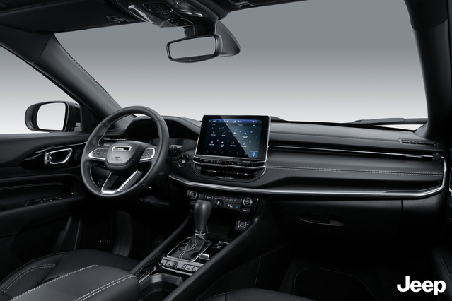 ▲ 지프 컴패스의 내부 모습. ⓒ스텔란티스코리아