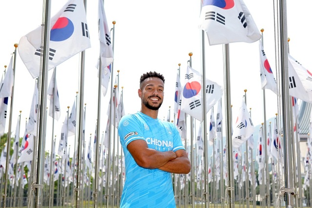 ▲ 브라질 출신 공격수 모따.ⓒ천안시축구단