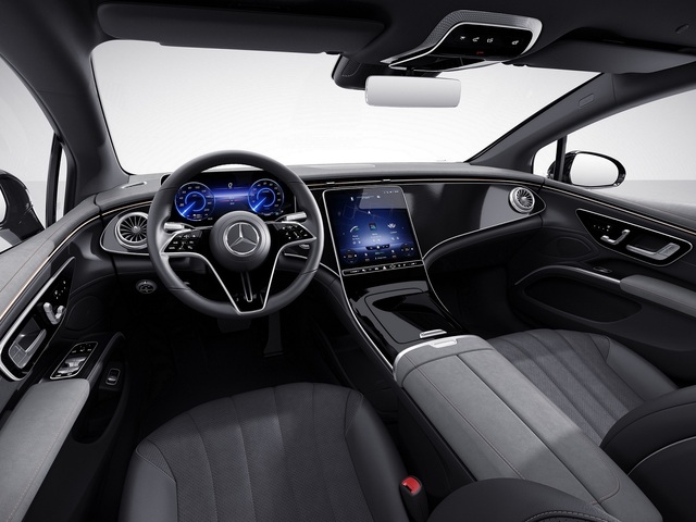 ▲ EQS 350 내부 모습. ⓒ벤츠코리아