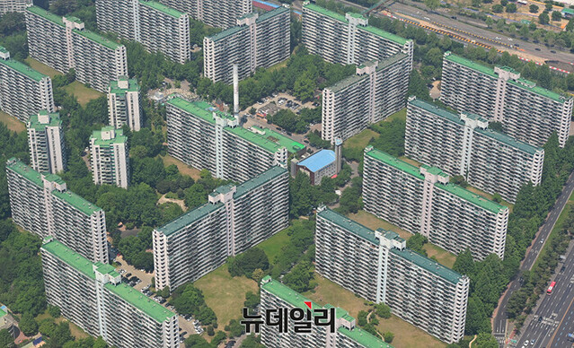 ▲ 서울 송파구 잠실주공5단지.ⓒ뉴데일리DB