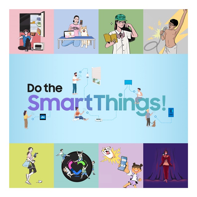 ▲ 삼성전자가 멀티 디바이스 연결 경험을 실생활 속 시나리오로 보여주는 '스마트싱스 일상도감' 캠페인을 시작했다. ⓒ삼성전자