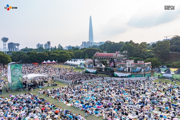 ▲ '2022 서울 파크 뮤직 페스티벌' 현장.ⓒ비이피씨탄젠트