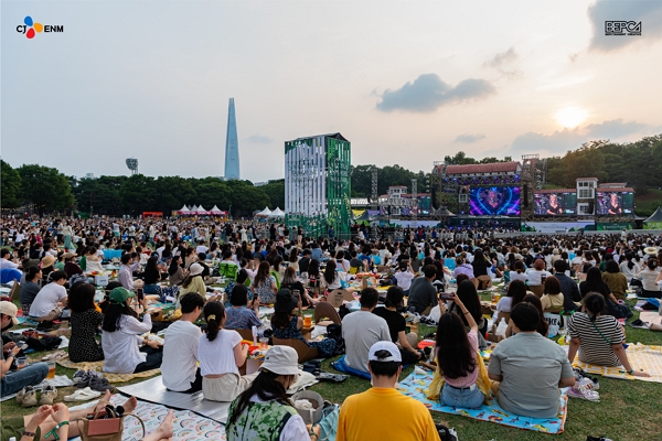 ▲ '2022 서울 파크 뮤직 페스티벌' 현장.ⓒ비이피씨탄젠트