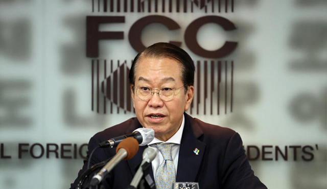 ▲ 권영세 통일부 장관은 지난 27일 서울외신기자클럽 초청 간담회에서 북핵 문제 등에 대한 의견을 풀었다. ⓒ연합뉴스. 무단전재 및 재배포 금지.