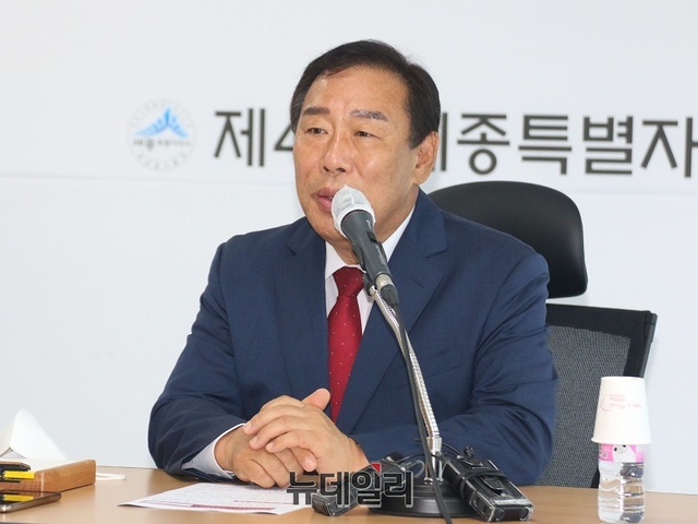 ▲ 최민호 세종시장 당선인ⓒ이길표 기자