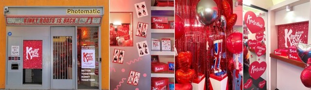 ▲ 뮤지컬 '킹키부츠' x 포토매틱 팝업스토어 이미지.ⓒCJ ENM