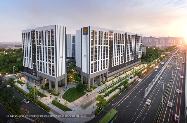 ▲ 'e편한세상 시티 고색' 조감도. ⓒDL이앤씨