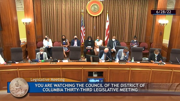 ▲ 워싱턴D.C 의회 김치의 날 제정 모습.ⓒaT