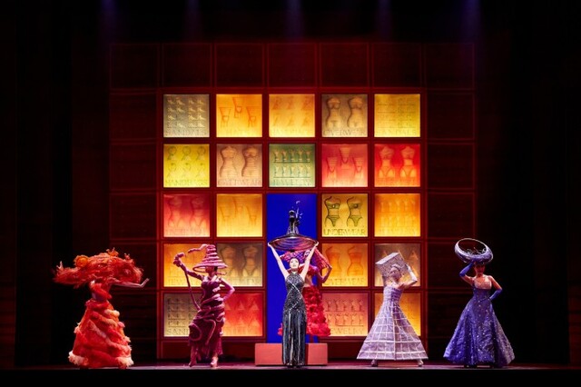 ▲ 뮤지컬 '아이다' 중 암네리리스 넘버 'My Strongest Suit' 공연 장면(민경아).ⓒ신시컴퍼니