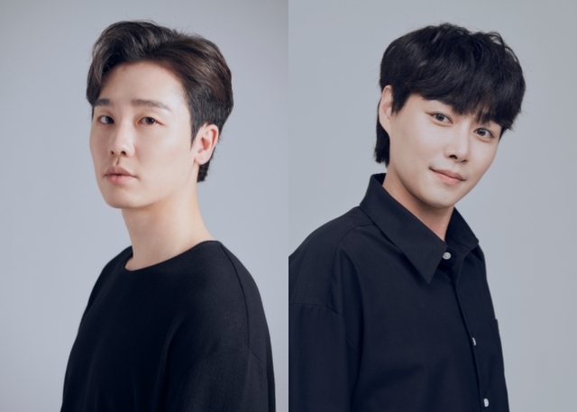 ▲ 뮤지컬 '원더보이'에서 '정훈' 역에 캐스팅된 김범준(왼쪽)과 이휘종.ⓒ세종문화회관