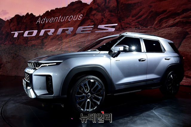 ▲ 쌍용차의 부활을 이끌것으로 기대되는 토레스 ⓒ뉴데일리DB