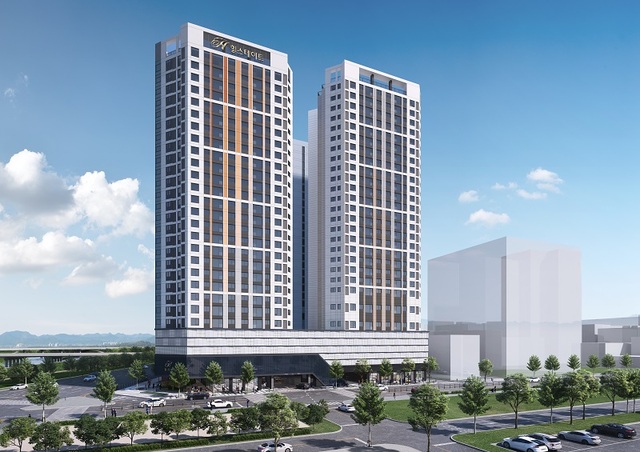 ▲ 현대건설 대전 유성 봉명동에 분양 중인 주거형 오피스텔 힐스테이트 유성 주경 투시도.ⓒ현대건설