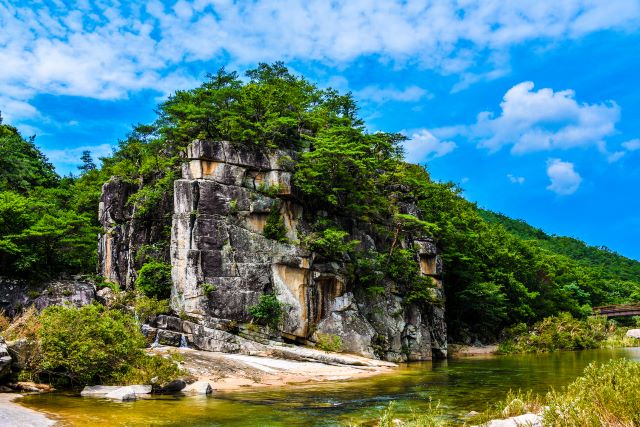 ▲ 충북 괴산군 청천면 학소대.ⓒ괴산군