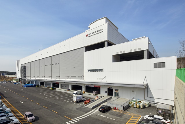 ▲ 신세계건설이 시공한 '평택진위 물류센터'. ⓒ신세계건설