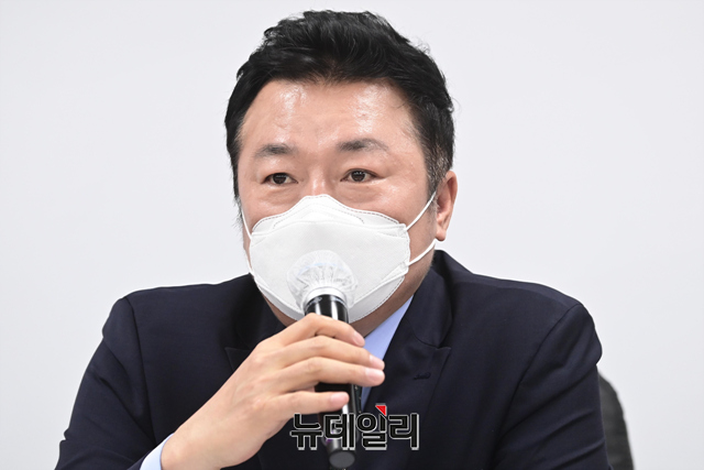 ▲ 김철근 당대표 정무실장 ⓒ강민석 기자