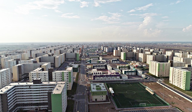 ▲ 이라크 비스마야 신도시 항공사진. ⓒ한화건설