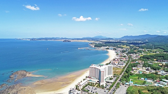 ▲ 충남 보령시 무창포 해수욕장.ⓒ보령시