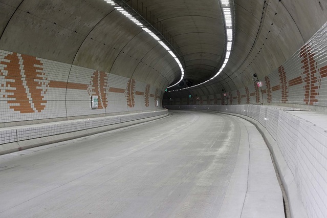 ▲ 2021년 12월 1일 개통한 충남 보령시 보령해저터널은 세계에서 5번째로 긴 터널(해저 80m, 6.9㎞)이다.ⓒ충남도