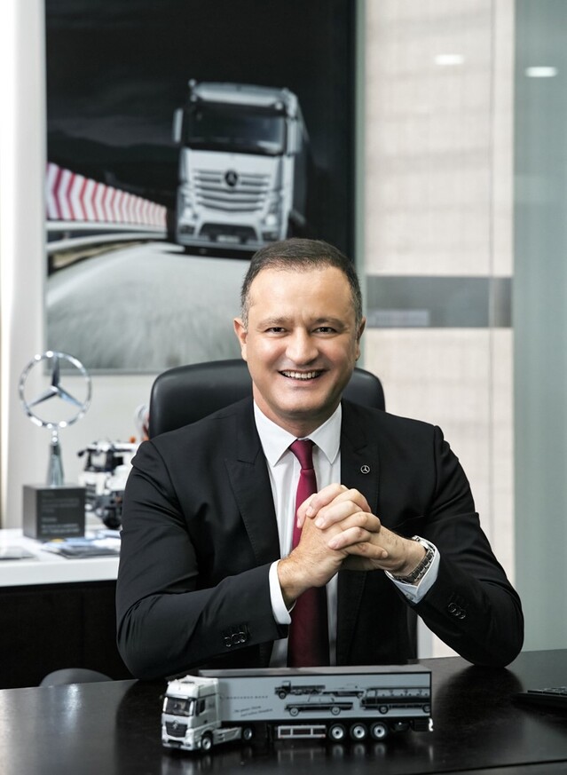 ▲ 다임러 트럭 코리아 안토니오 란다조 대표이사 ⓒ다임러 트럭 코리아