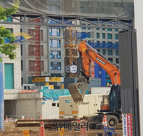 ▲ 래미안 원베일리 현장ⓒ박정환 기자