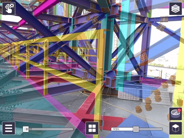 ▲ '홀로렌즈' 적용 화면. ⓒ현대엔지니어링