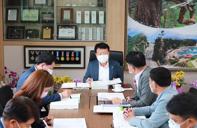 ▲ 울진군은 민선8기 군정 주요업무보고회를 개최했다.ⓒ울진군