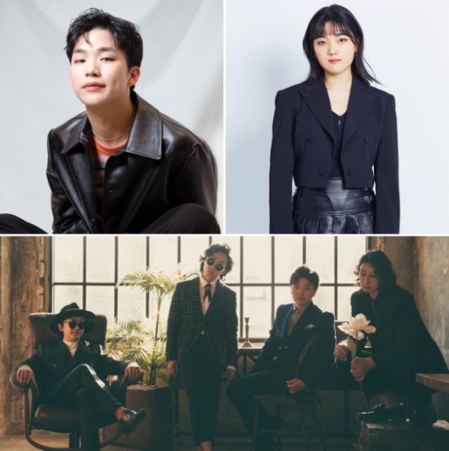 ▲ '2022 M 인디열전 시리즈'에서 메인 아티스트로 참여하는 제이유나·김소연·로맨틱펀치.ⓒ마포아트센터